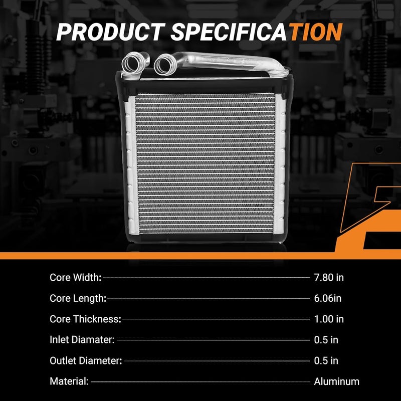 autoexact Store Heater Core for 2010-2014 Volkswagen Golf, for 2012-2019 Volkswagen Beetle, for 2006-2021 Volkswagen Passat, for 2009-2019 Volkswagen Tiguan, Heater Core for Volkswagen CC Eos GTI R32 - Image 2
